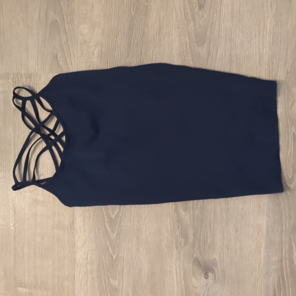 Zenana outfitters navy tank size S/M